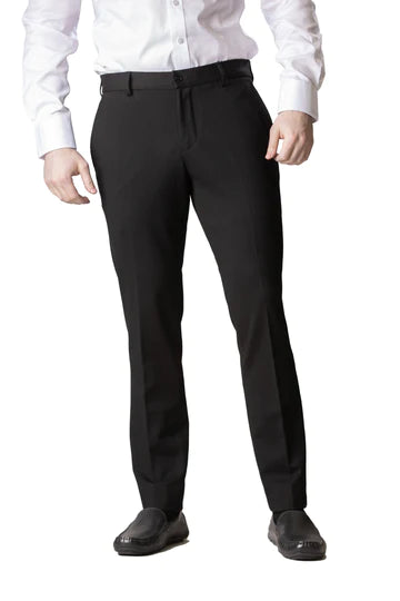 Men's Basic Stretch Pants 44 / Pindot Blue / Classic
