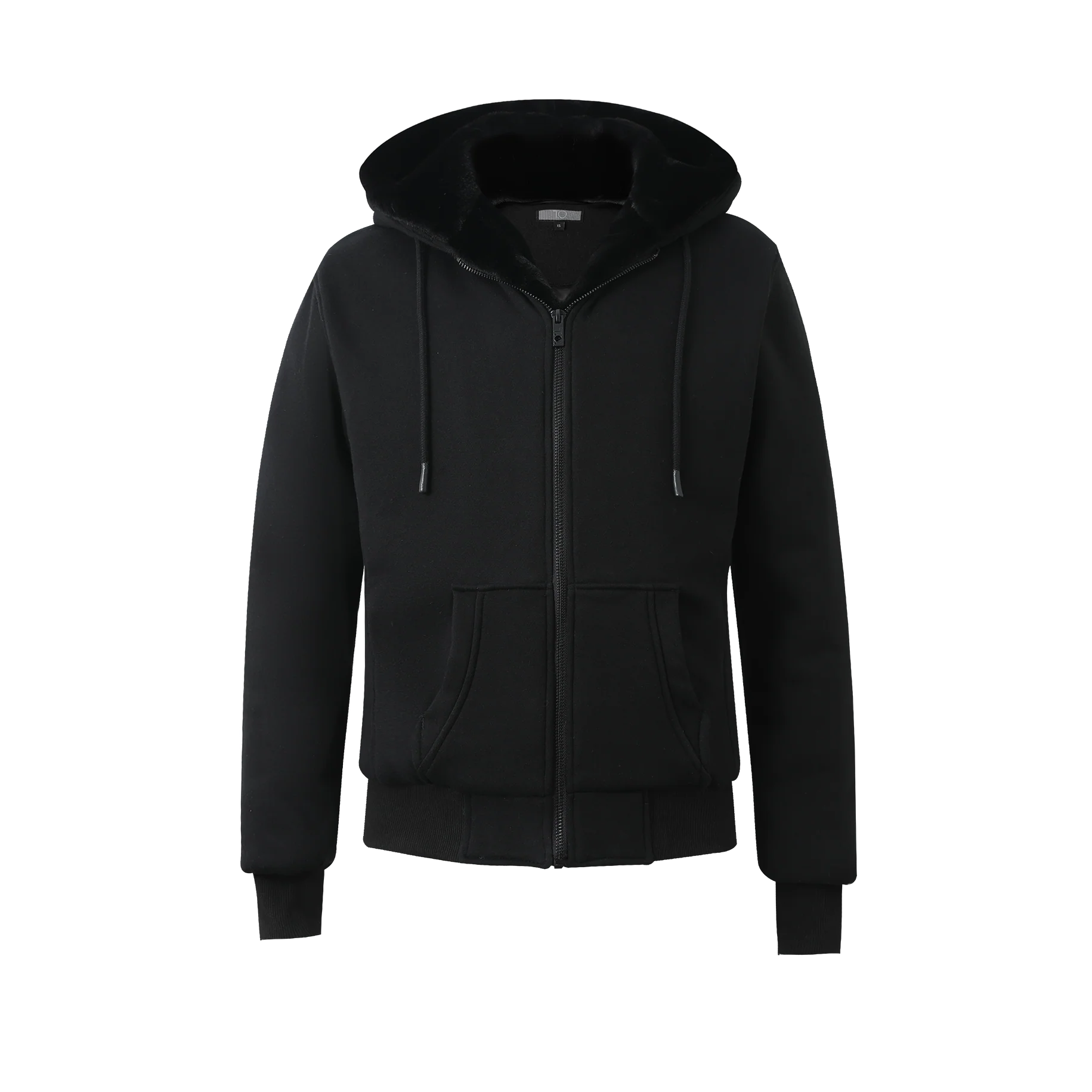 小物 THE EDOONI hoodie muffler BLACK THE EDOONI hoodie muffler BLACK