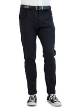 Levinas Black Performance Tech Stretch Pants