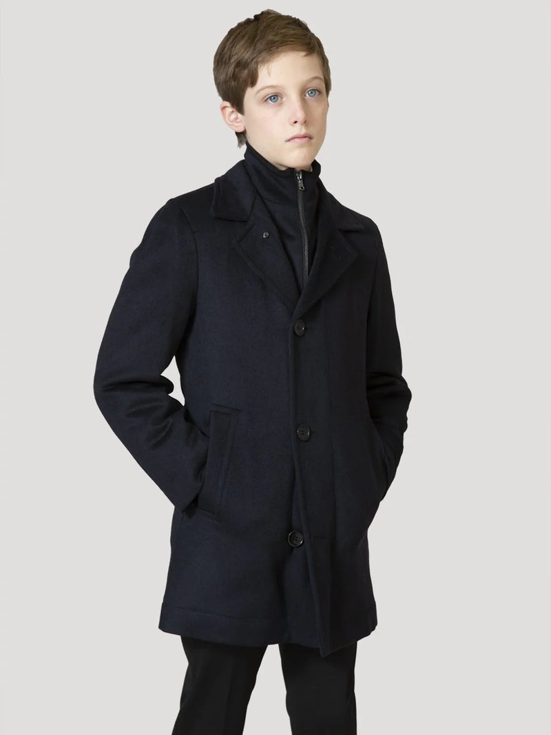 T.O. Orlando Boys Zipper Coat with Down Lining