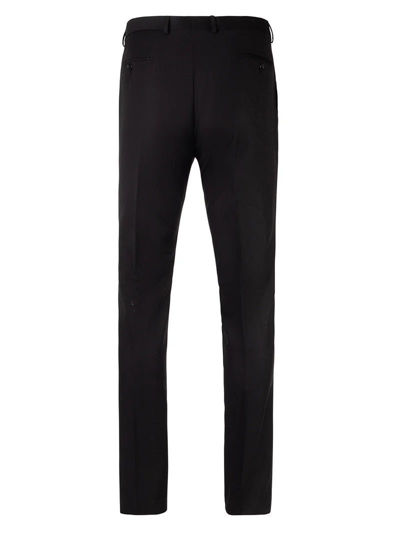 black dress trousers mens Proper Cloth Wool Side Tab Men's Custom Pants business meetings T.O. Men's Essential TR Pants