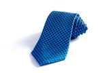 Blue Houndstooth