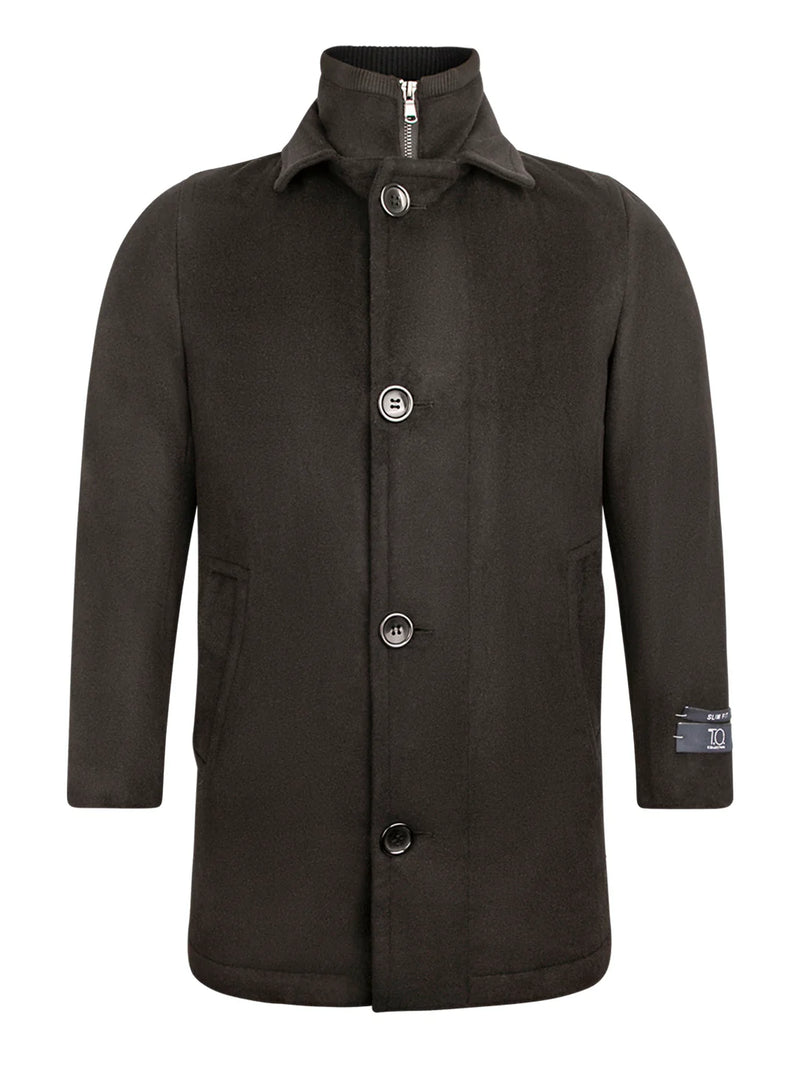 T.O. Orlando Boys Zipper Coat with Down Lining