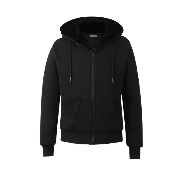 T.O. Boys Hoodie with Removable Fur