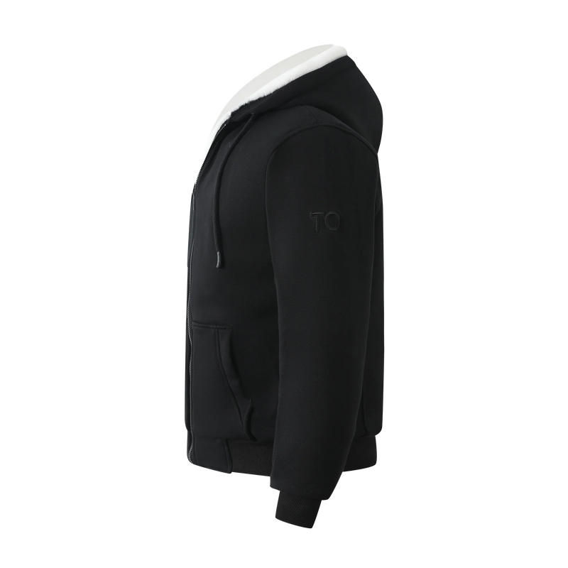 T.O. Boys Hoodie with Removable Fur