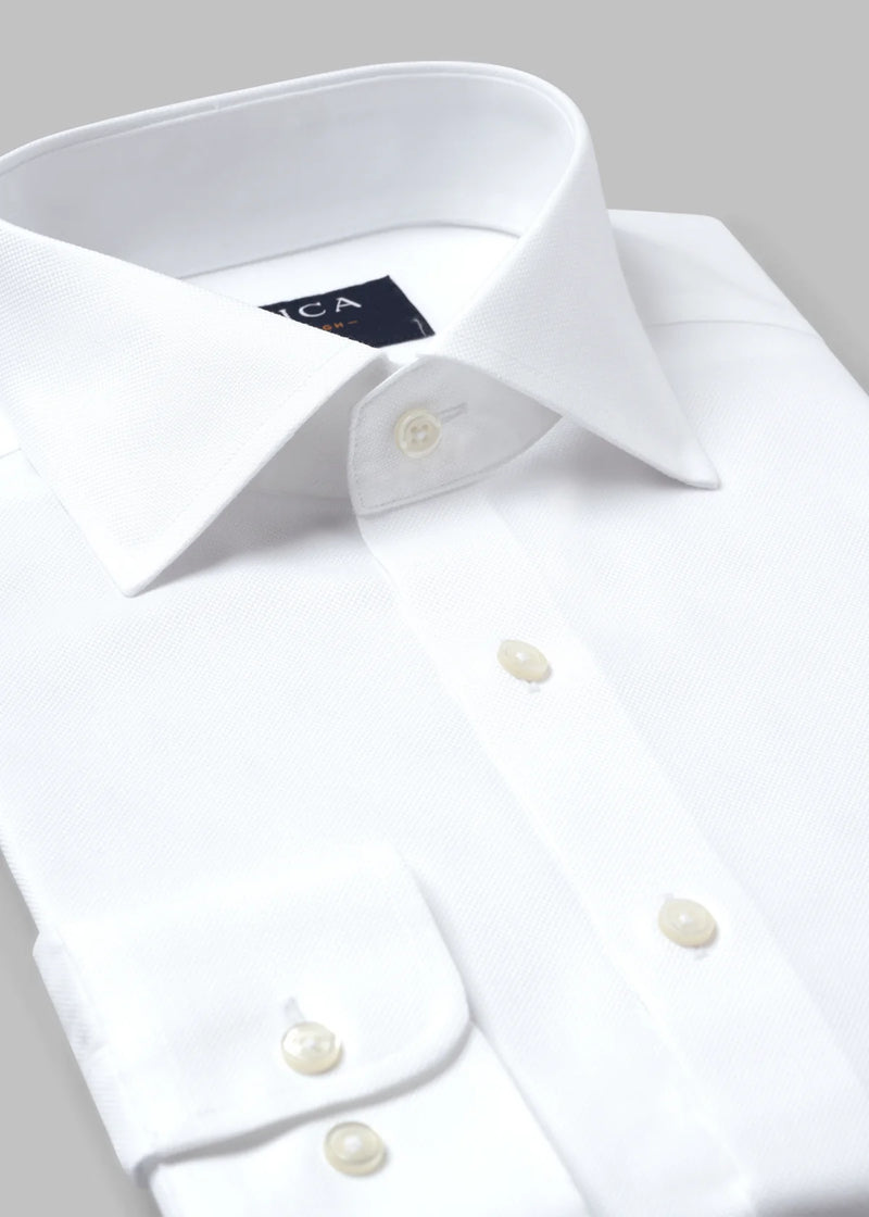 Atica New Twill Non-Iron Shirt For Young Men & Men-Button Cuff