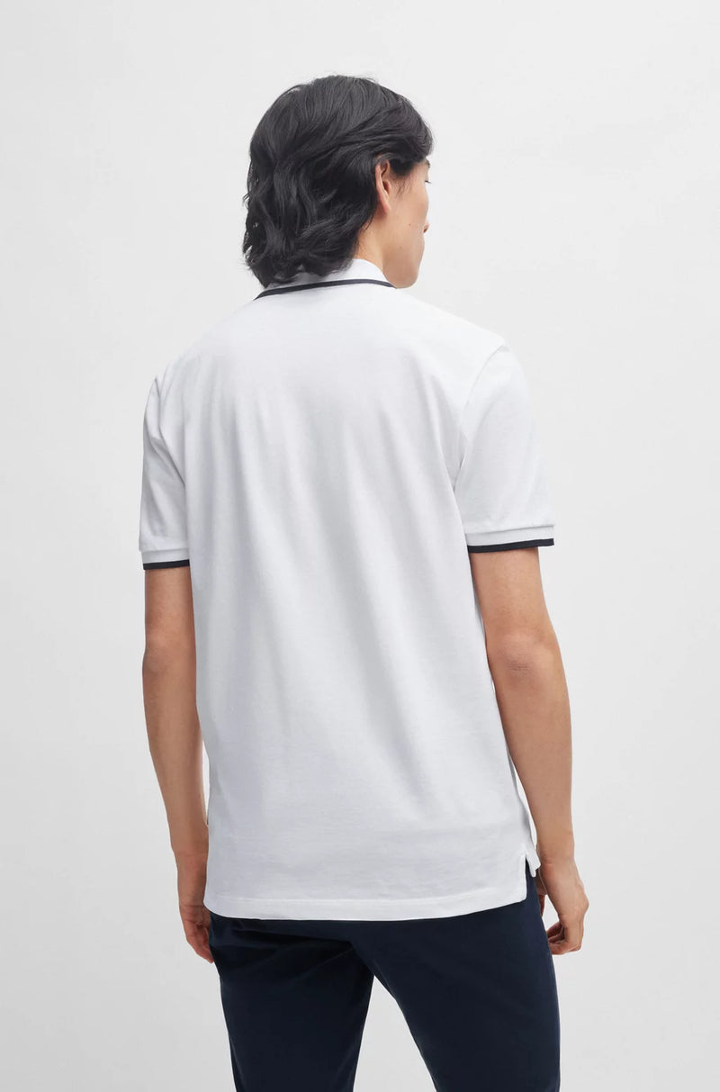 Hugo Boss White Polo Shirt