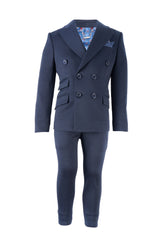 Milano Boys Albatross Stretch Navy