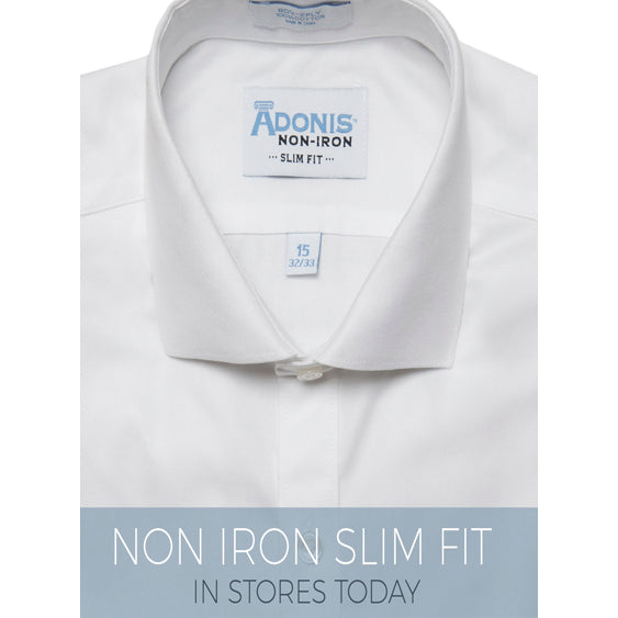 Adonis Boys' Small Twill Non- Iron  Shirt